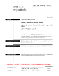 UNE-EN 60947-6-2:2005/A1:2008