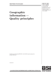 BS EN ISO 19113:2005