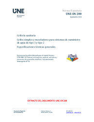UNE-EN 200:2024