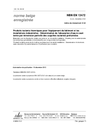 NBN EN 13472:2012