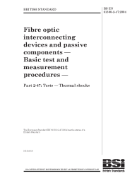 BS EN 61300-2-47:2004