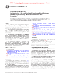 ASTM D1970/D1970M-15