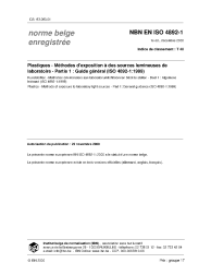 NBN EN ISO 4892-1:2000