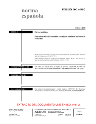 UNE-EN ISO 4491-2:2000