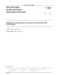 NBN EN ISO 15747:2019