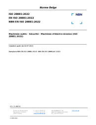 NBN EN ISO 28881:2022