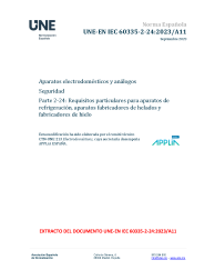 UNE-EN IEC 60335-2-24:2023/A11:2023