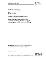 BS 2782-4:Method 451B:1978