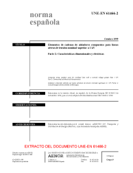 UNE-EN 61466-2:1999