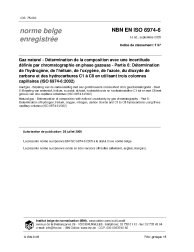 NBN EN ISO 6974-6:2005