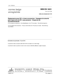 NBN EN 16631:2015