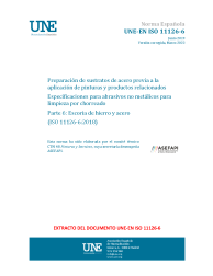 UNE-EN ISO 11126-6:2019