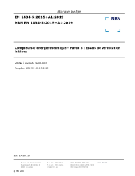 NBN EN 1434-5:2015+A1:2019