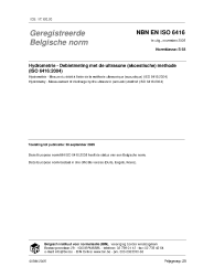NBN EN ISO 6416:2005