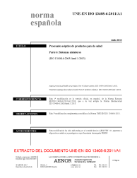 UNE-EN ISO 13408-6:2011/A1:2013