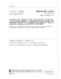 NBN EN ISO 11126-3:1997