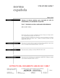 UNE-EN ISO 11296-7:2014