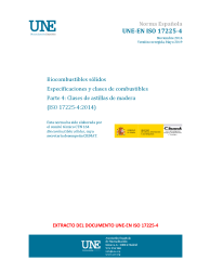 UNE-EN ISO 17225-4:2014