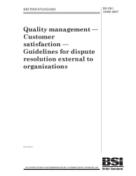 BS ISO 10003:2007