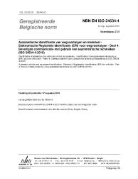 NBN EN ISO 24534-4:2010
