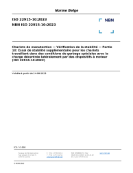 NBN ISO 22915-10:2023