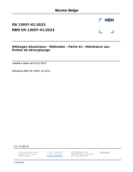 NBN EN 12697-41:2023
