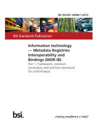 BS ISO/IEC 20944-1:2013