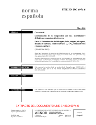UNE-EN ISO 6974-6:2006