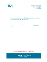 UNE 207009:2019