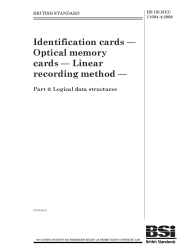 BS ISO/IEC 11694-4:2008