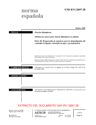 UNE-EN 12697-28:2001