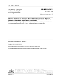 NBN EN 12972:2015