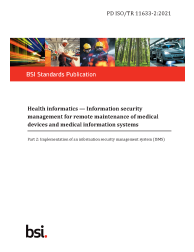 PD ISO/TR 11633-2:2021