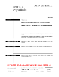 UNE-EN 13063-2:2006+A1:2008 (R2021)