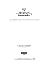 ASME PCC.3-2007 - ERR-1