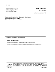 NBN EN 1942:2008