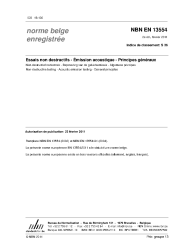 NBN EN 13554:2011