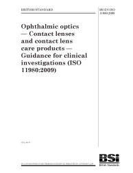 BS EN ISO 11980:2009