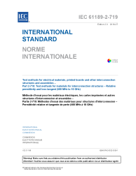 IEC 61189-2-719:2016