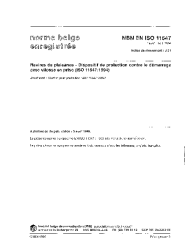 NBN EN ISO 11547:1996