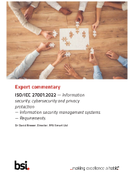 BS EN ISO/IEC 27001:2023 ExComm