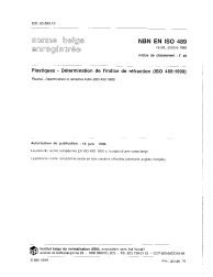 NBN EN ISO 489:1999