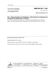 NBN EN ISO 17186:2012