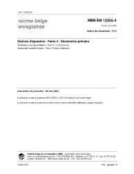 NBN EN 12255-4:2002
