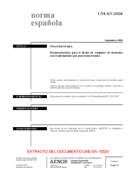 UNE-EN 15520:2008 (R2019)