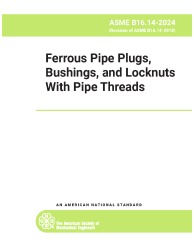 ASME B16.14-2024