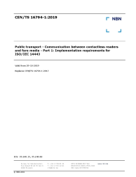 CEN/TS 16794-1:2019