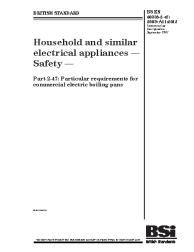 BS EN 60335-2-47:2003+A11:2012