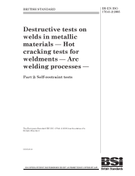 BS EN ISO 17641-2:2005