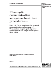 BS EN 61280-1-1:1998